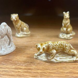 Vintage Wade England Whimsies Lot Of 9 Total 1970-80